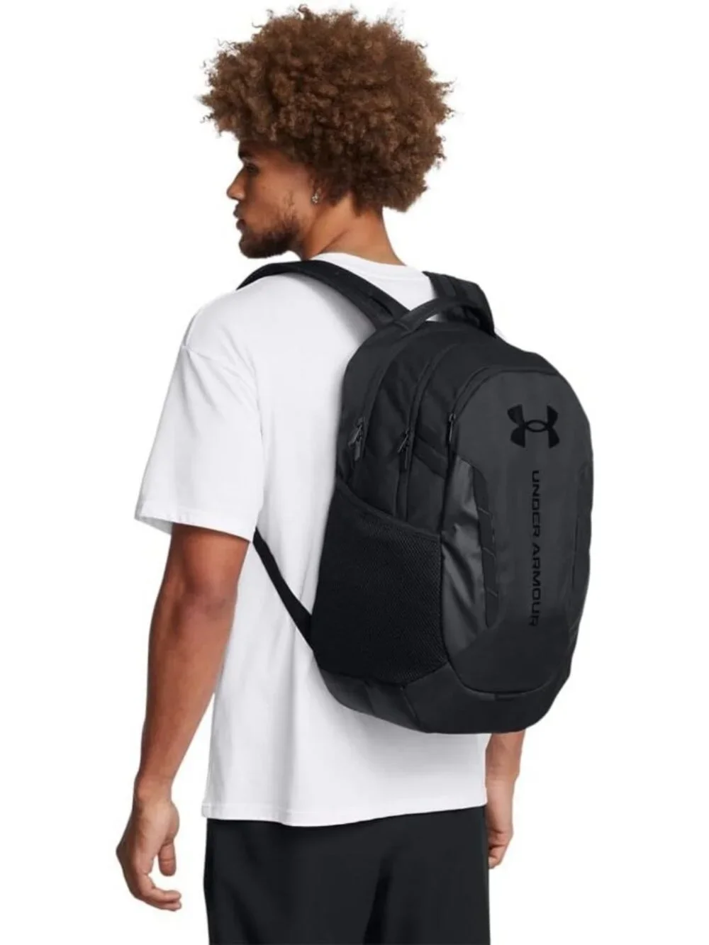 Stylish Black Unisex Backpack, Versatile for School & Travel, One Size Fits Most